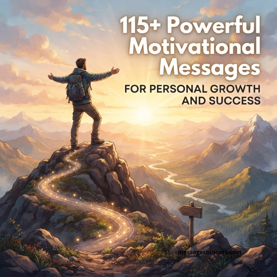115+ Powerful Motivational Messages for Personal Growth and Success