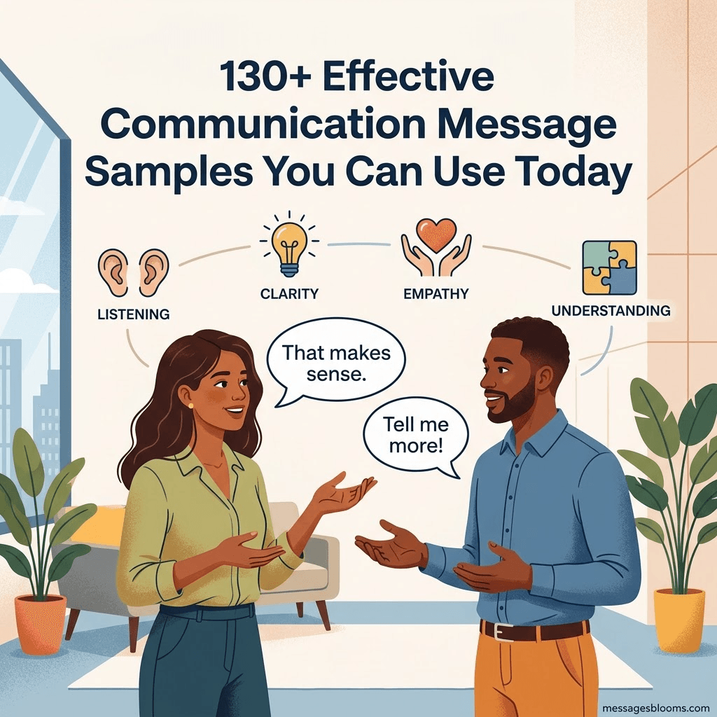 130+ Effective Communication Message Samples You Can Use Today