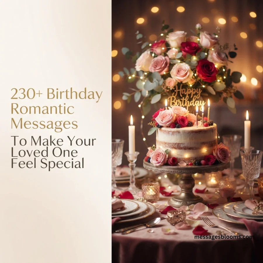 230+ Birthday Romantic Messages to Make Your Loved One Feel Special