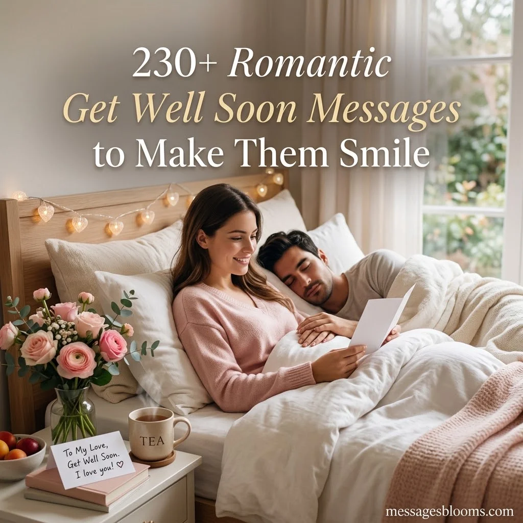 230+ Romantic Get Well Soon Messages to Make Them Smile