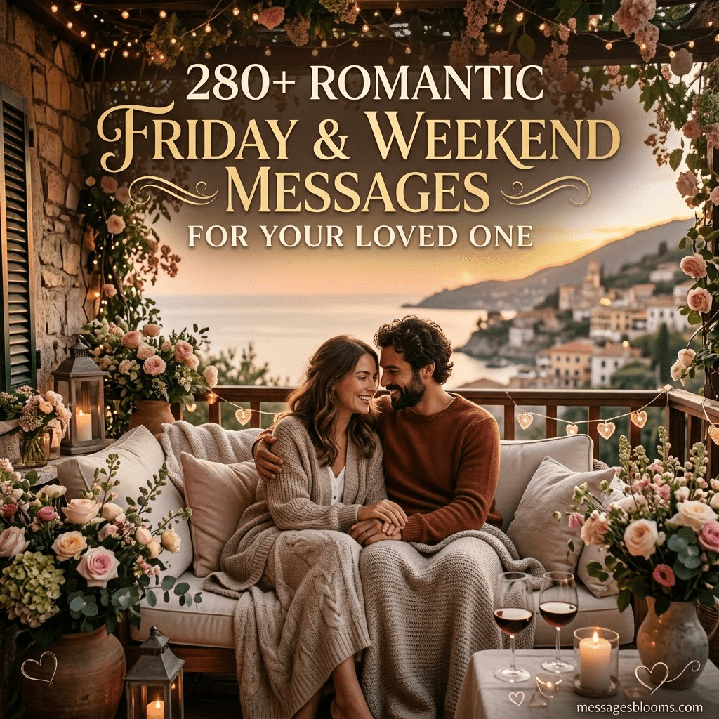 280+ Romantic Friday & Weekend Messages for Your Loved One