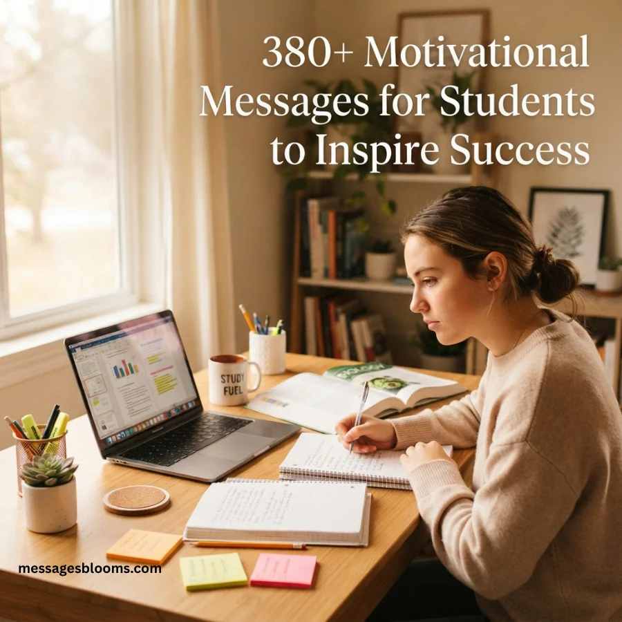 380+ Motivational Messages for Students to Inspire Success 380+ Motivational Messages for Students to Inspire Success