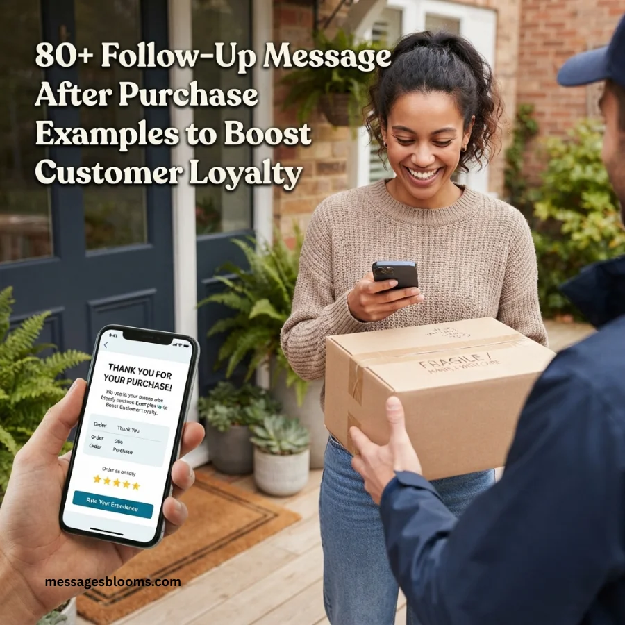 80+ Follow-Up Message After Purchase Examples to Boost Customer Loyalty