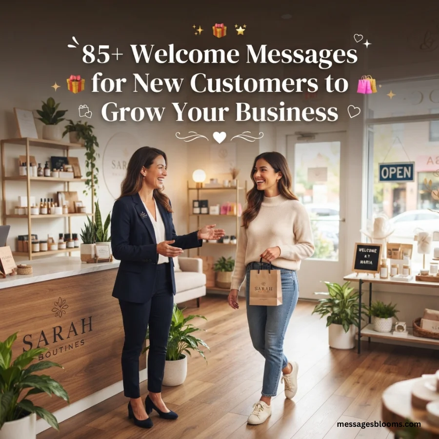 85+ Welcome Messages for New Customers to Grow Your Business