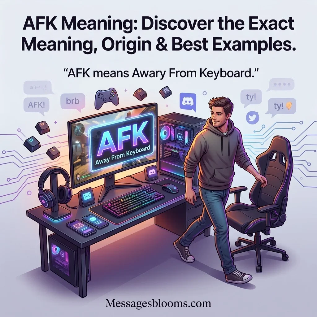 AFK Meaning: Discover the Exact Meaning, Origin & Best Examples