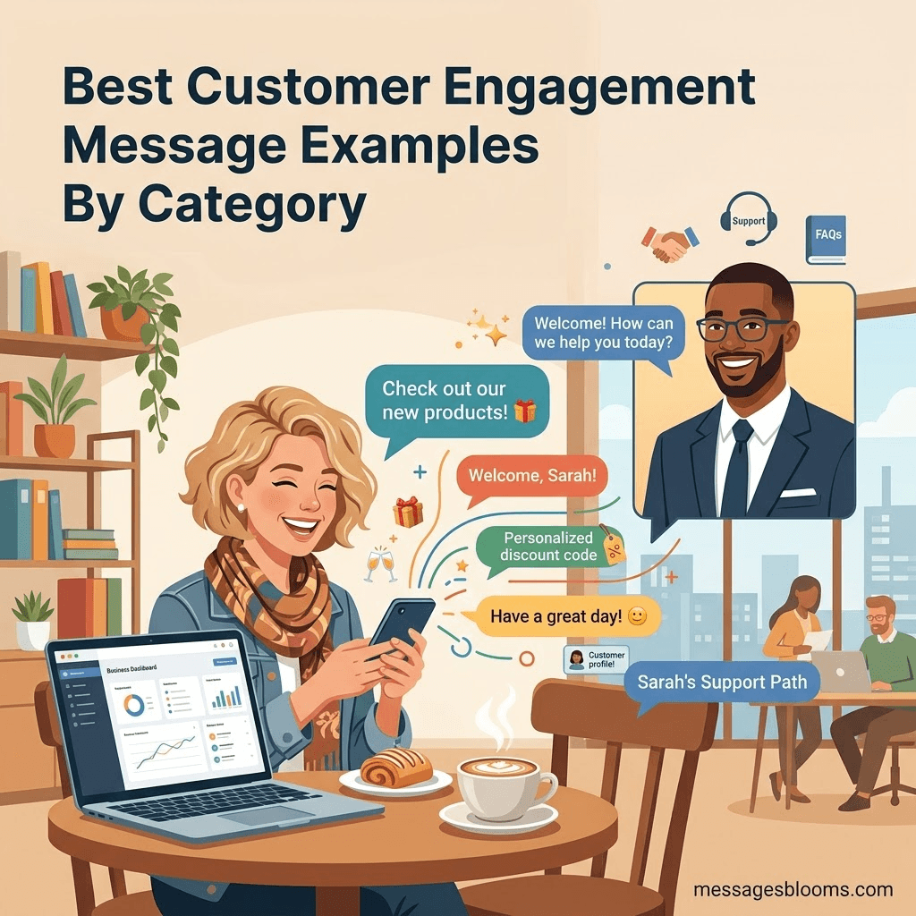 Best Customer Engagement Message Examples By Category