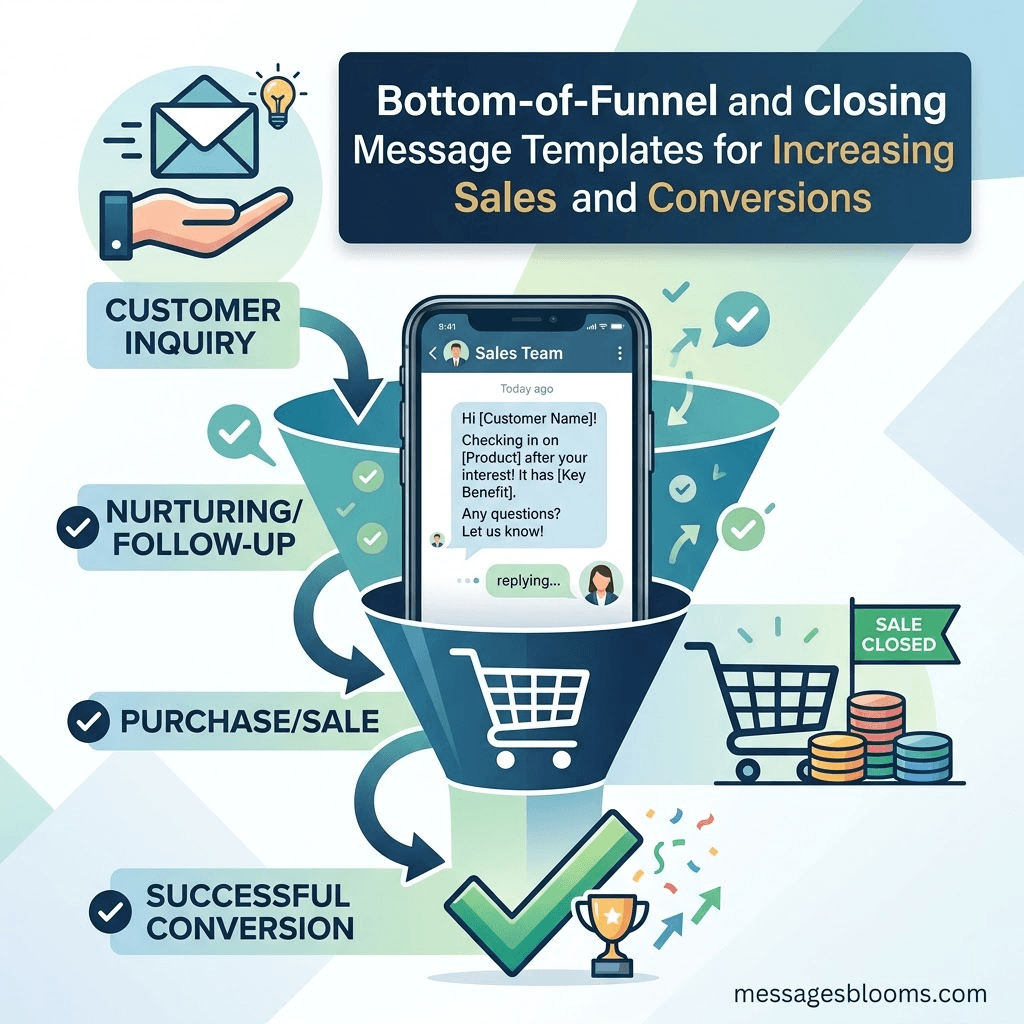 Bottom-of-Funnel and Closing Message Templates for Increasing Sales and Conversions