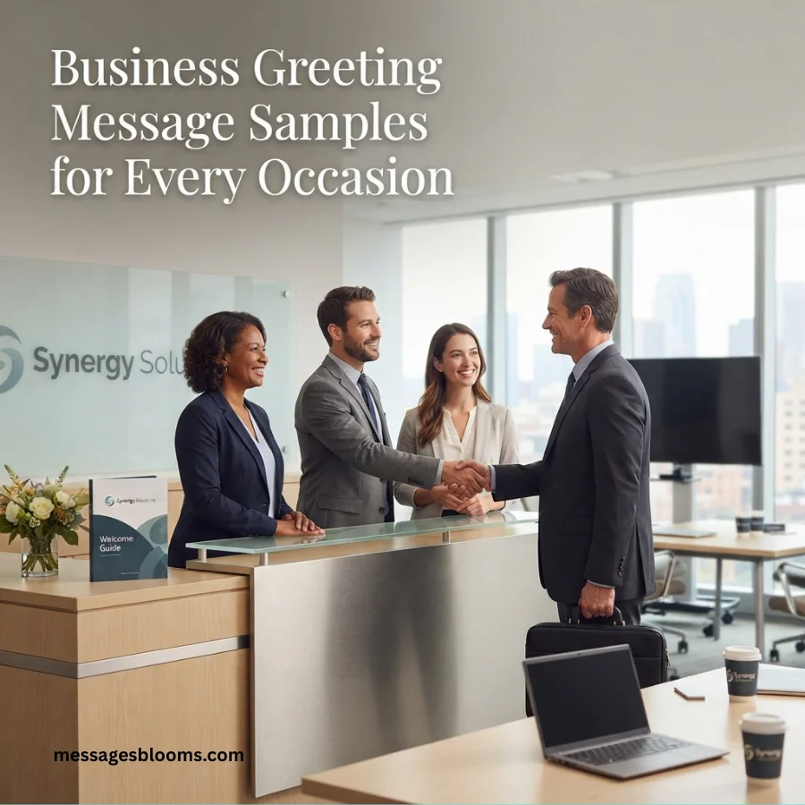 Business Greeting Message Samples for Every Occasion