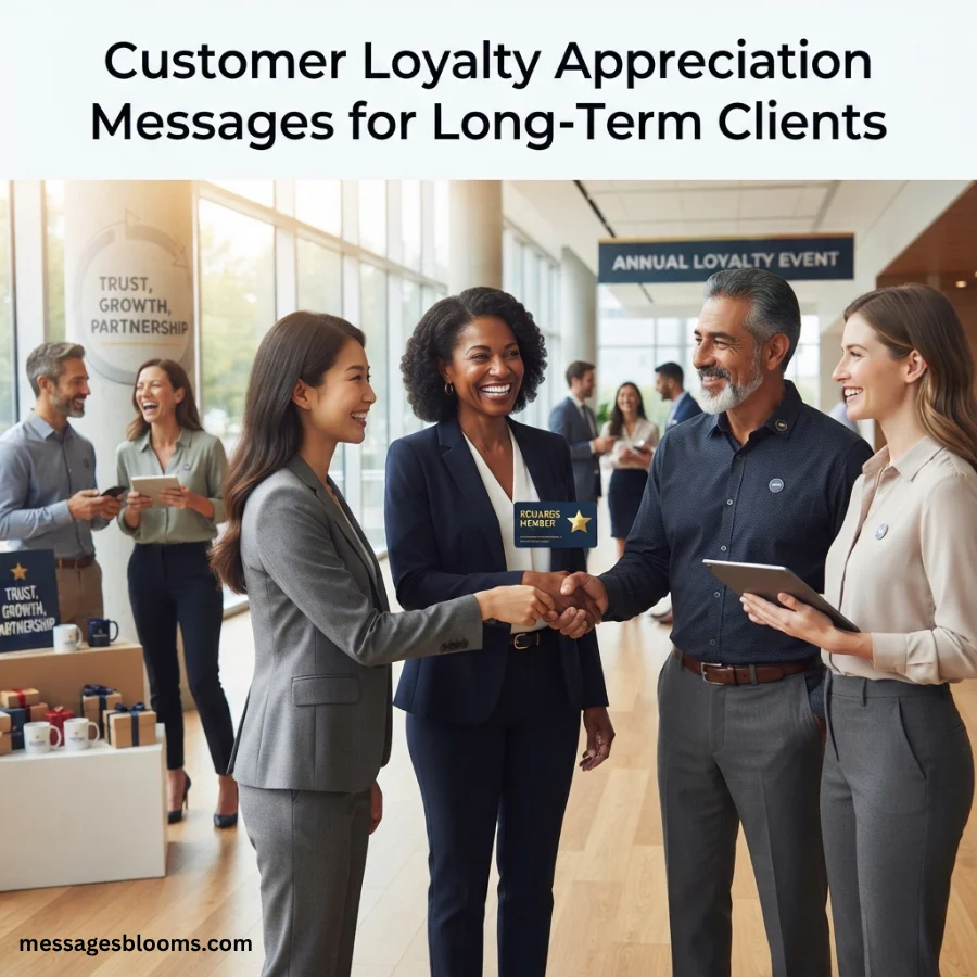 Customer Loyalty Appreciation Messages for Long-Term Clients