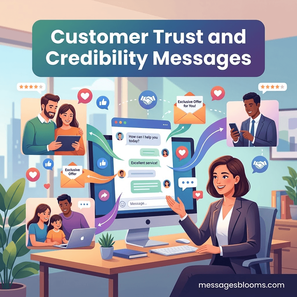 Customer Trust and Credibility Message