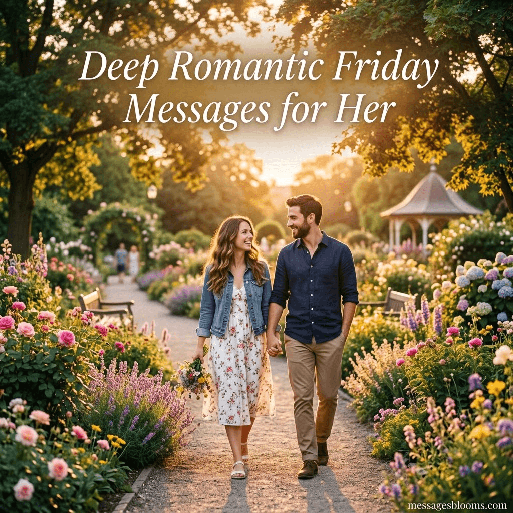 Deep Romantic Friday Messages for Her