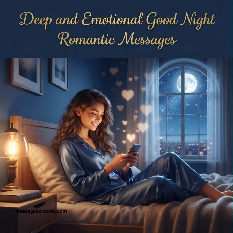 Deep and Emotional Good Night Romantic Messages