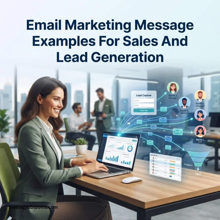 Email Marketing Message Examples For Sales And Lead Generation