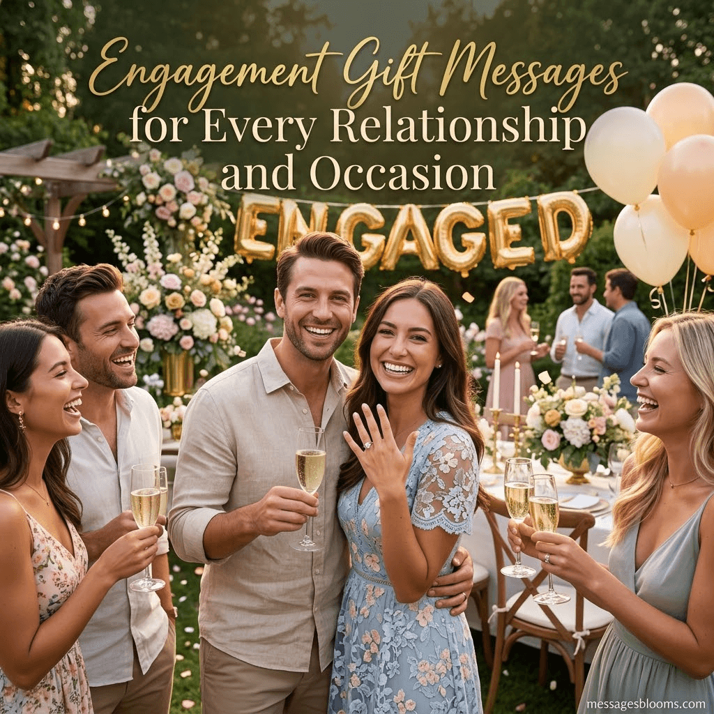 Engagement Gift Messages for Every Relationship and Occasion