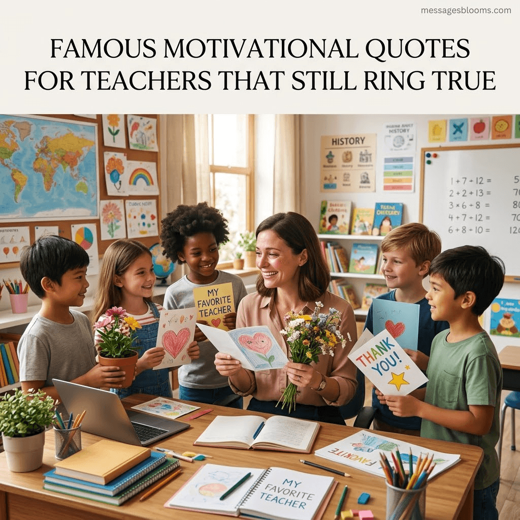 Famous Motivational Quotes for Teachers That Still Ring True