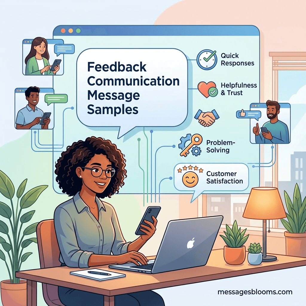 Feedback Communication Message Samples