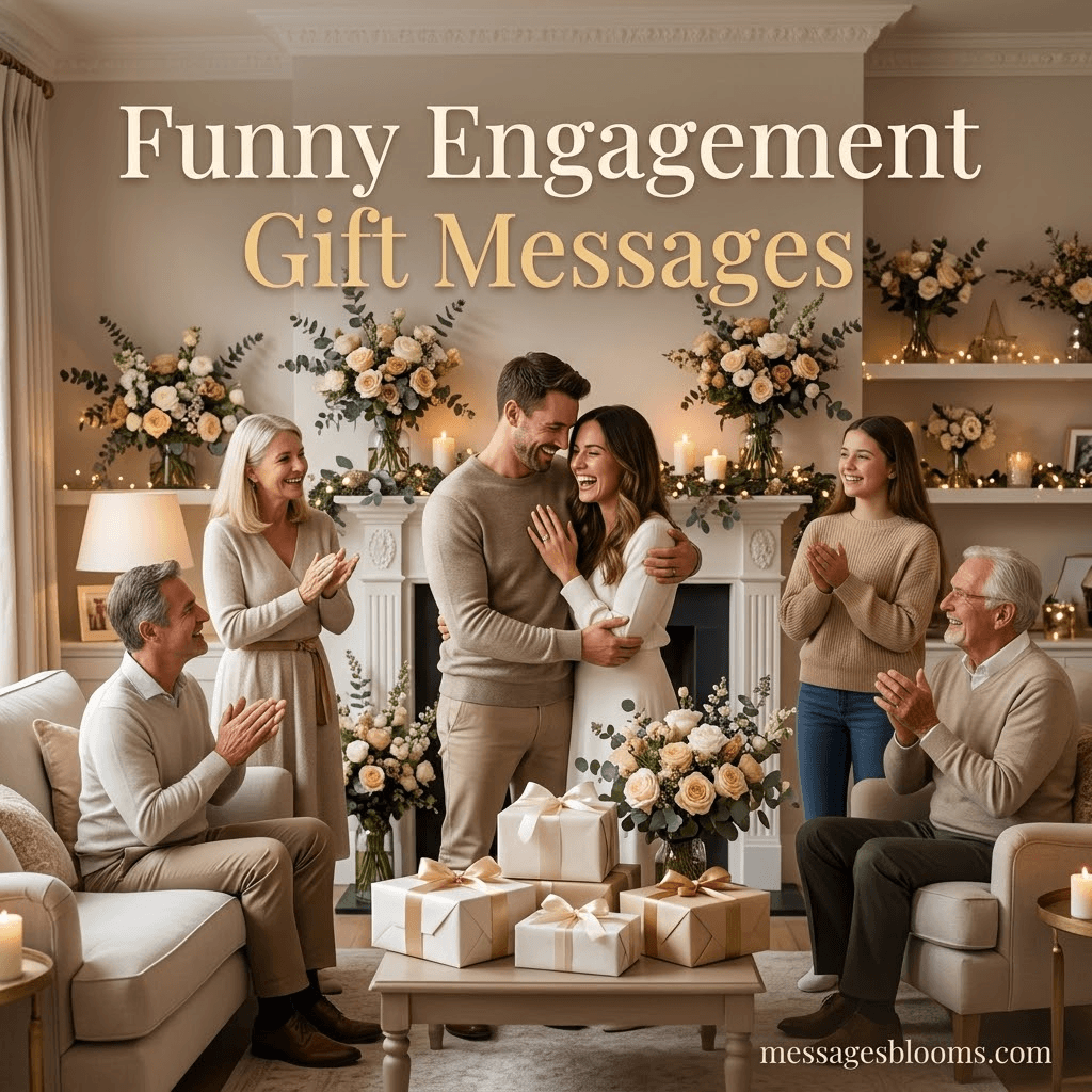 Funny Engagement Gift Messages