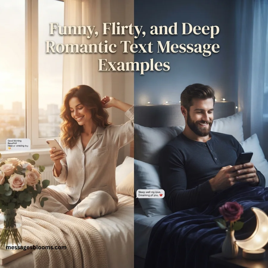 Funny, Flirty, and Deep Romantic Text Message Examples
