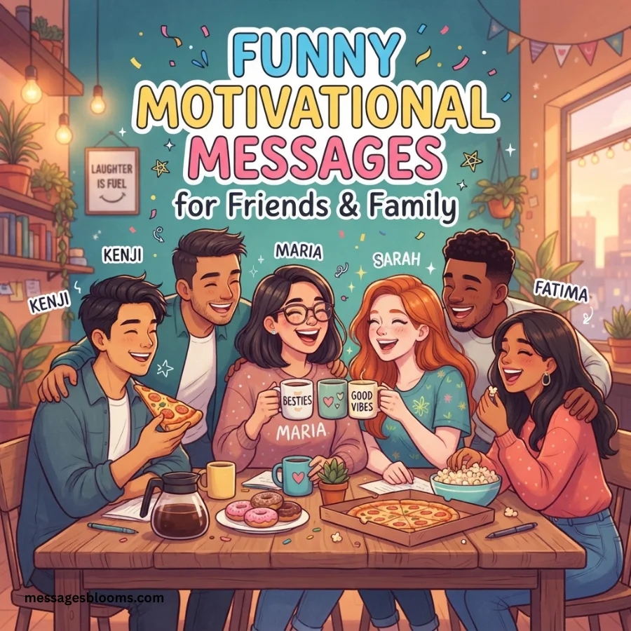 Funny Motivational Messages for Friends & Family