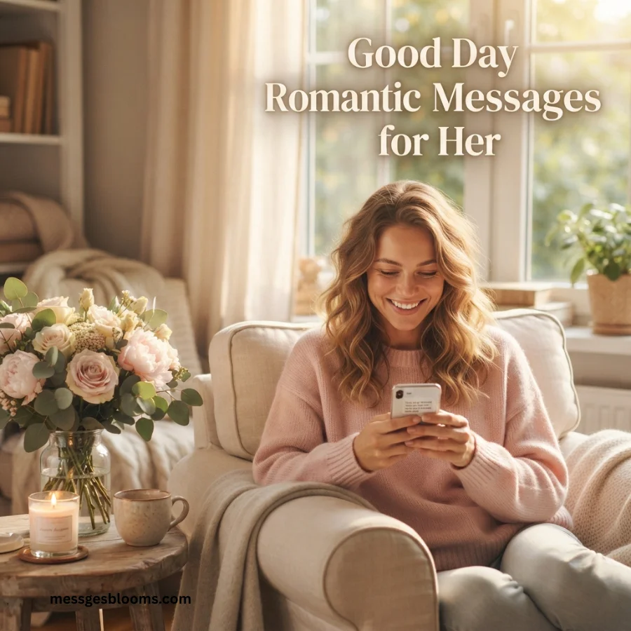 Good Day Romantic Messages for Her
