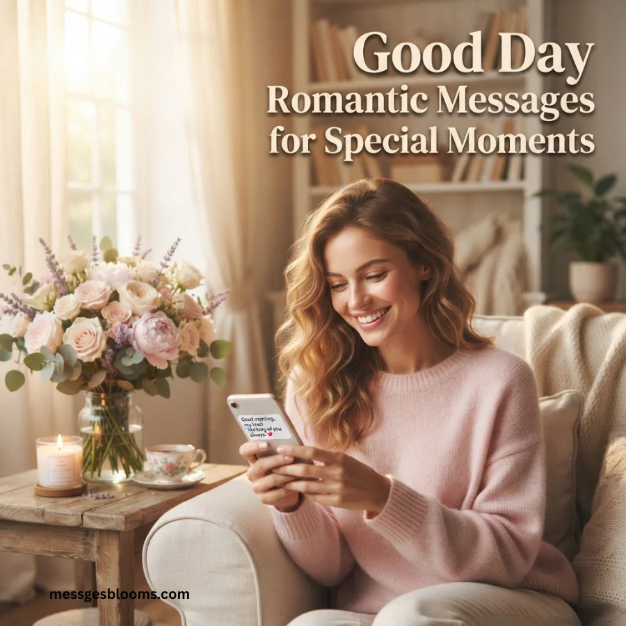 Good Day Romantic Messages for Special Moments