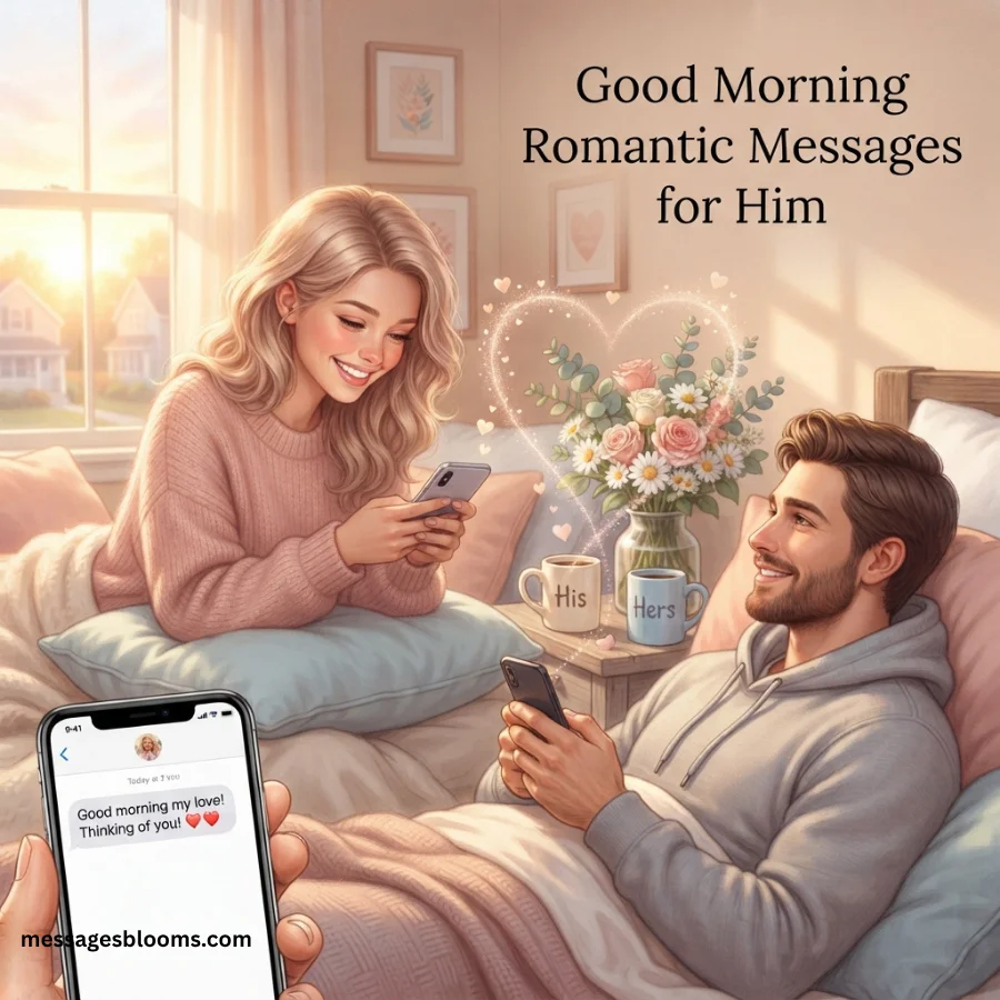 Good Morning Romantic Messages for Him