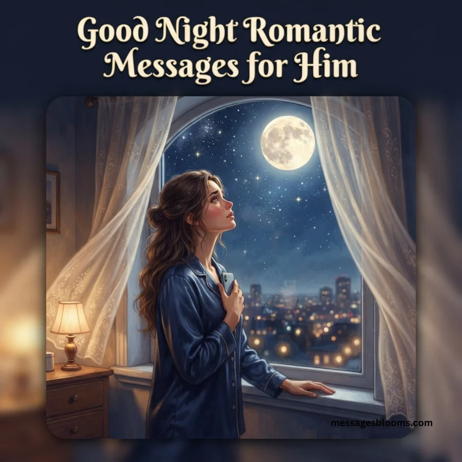 Good Night Romantic Messages for Him