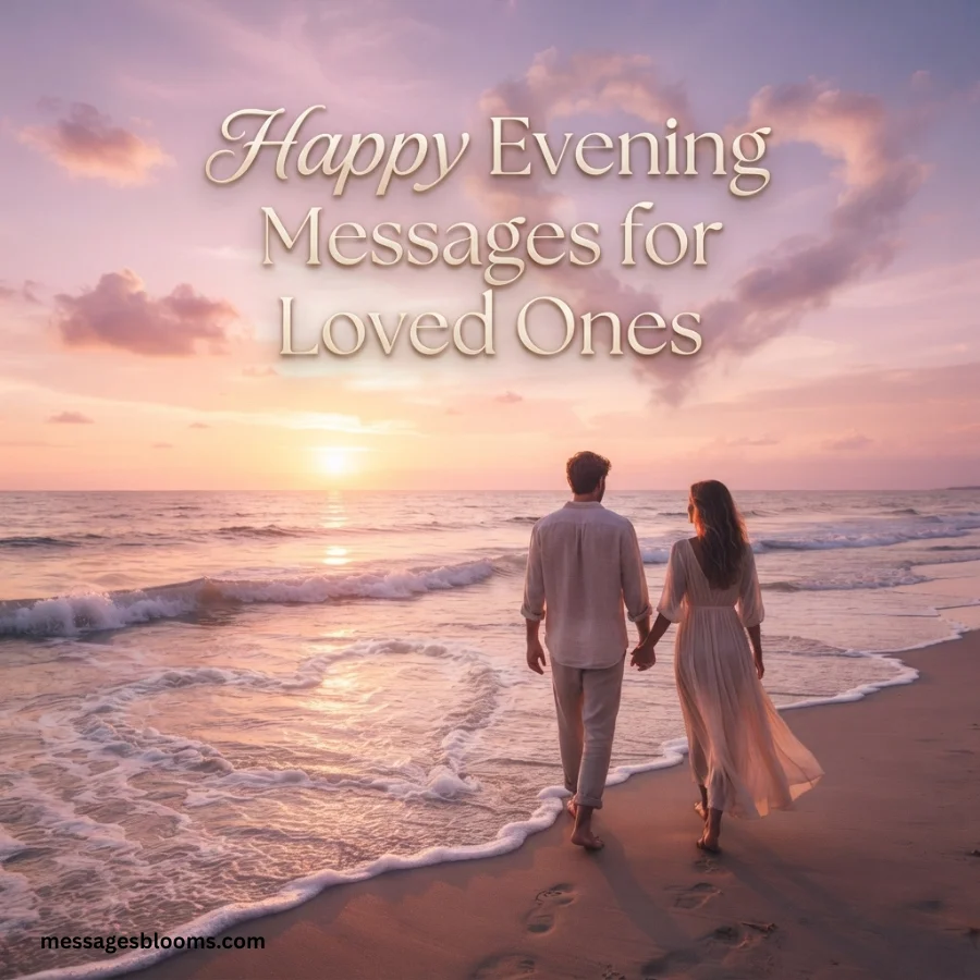 Happy Evening Messages for Loved Ones