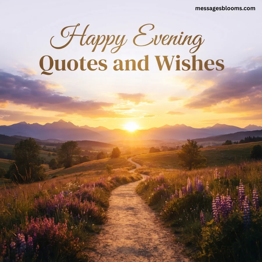 Happy Evening Quotes and Wishes
