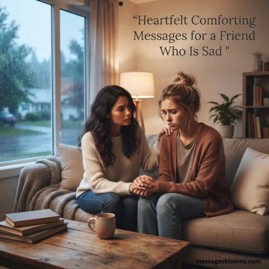 Heartfelt Comforting Messages for a Friend Who Is Sad