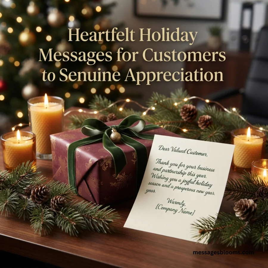 Heartfelt Holiday Messages for Customers to Show Genuine Appreciation