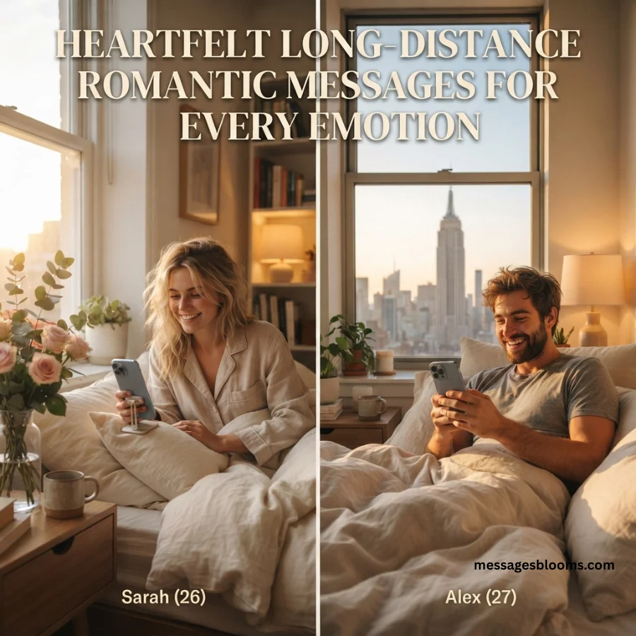 Heartfelt Long-Distance Romantic Messages for Every Emotion
