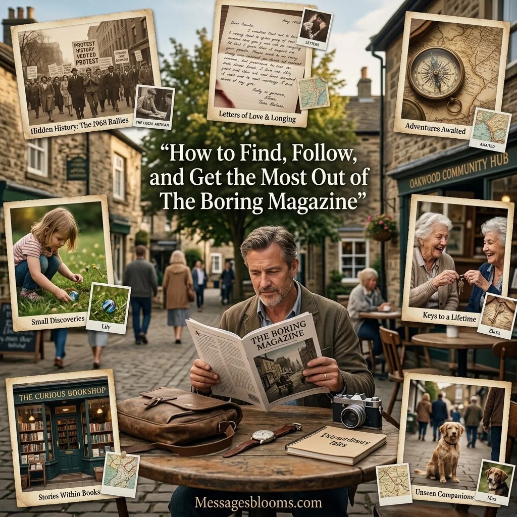 How to Find, Follow, and Get the Most Out of The Boring Magazine