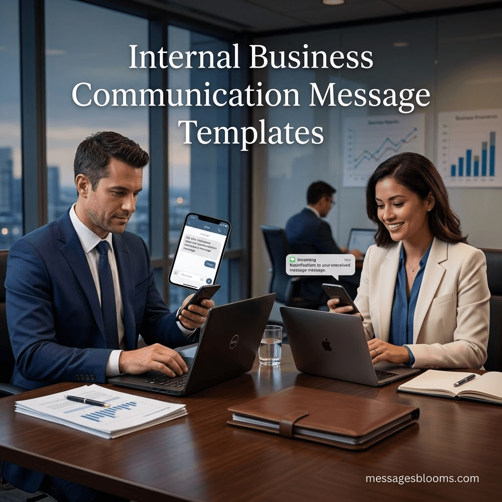 Internal Business Communication Message Templates