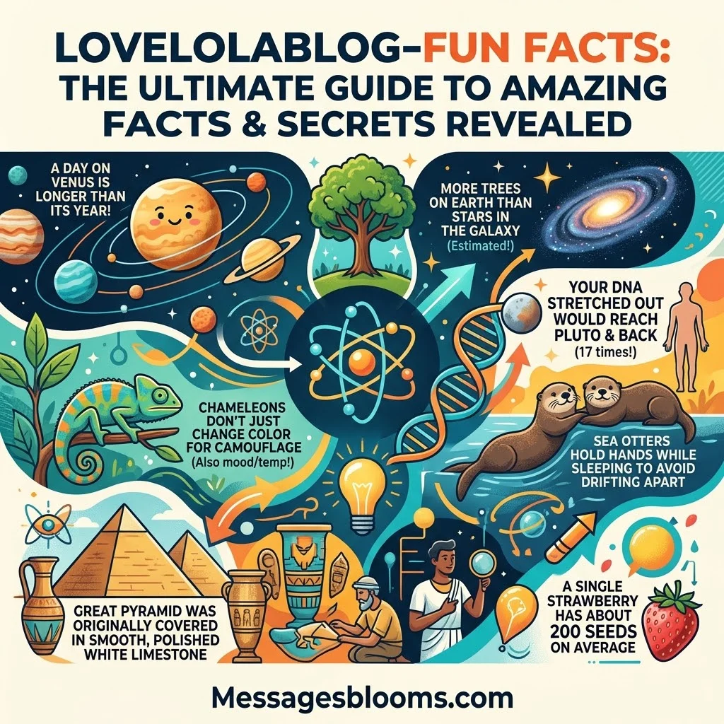 LOVELOLABLOG-FUN FACTS: THE ULTIMATE GUIDE TO AMAZING FACTS & SECRETS REVEALED