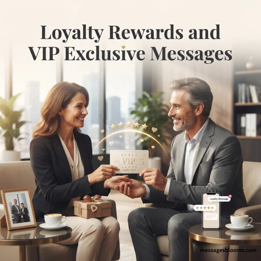 Loyalty Rewards and VIP Exclusive Messages