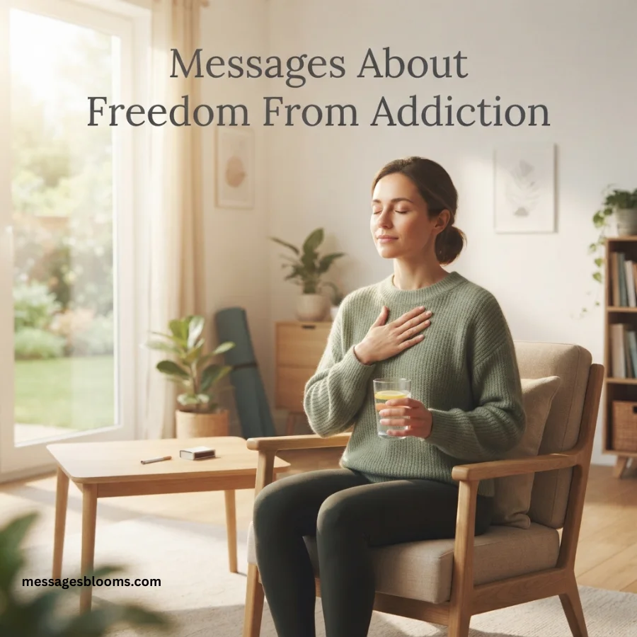 Messages About Freedom From Addiction