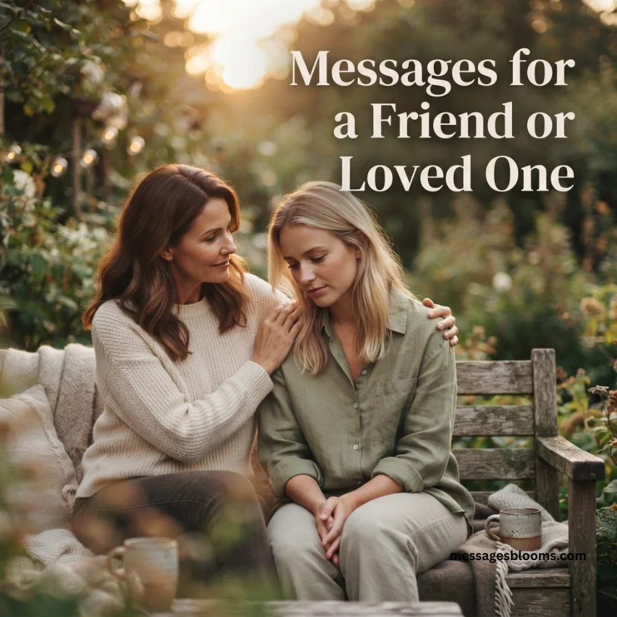 Messages for a Friend or Loved One