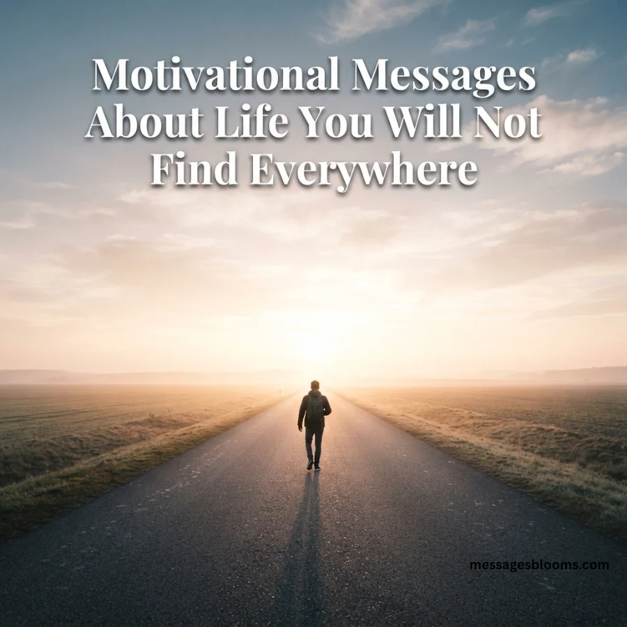 Motivational Messages About Life You Will Not Find Everywhere