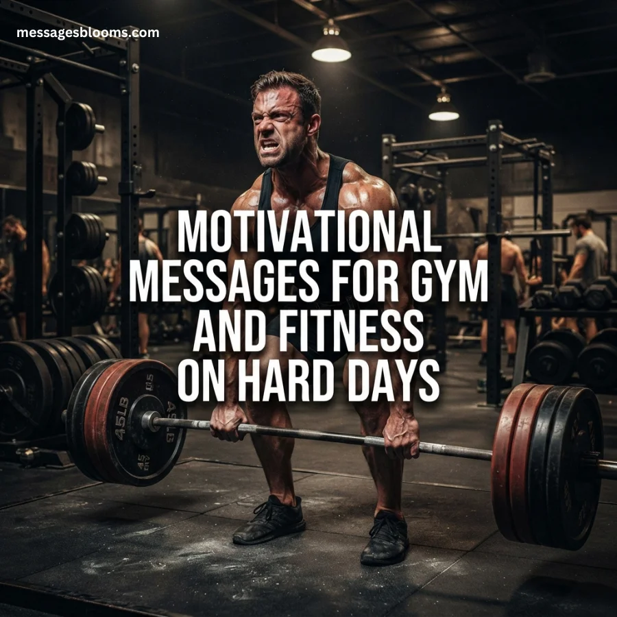 Motivational Messages for Gym and Fitness on Hard Days
