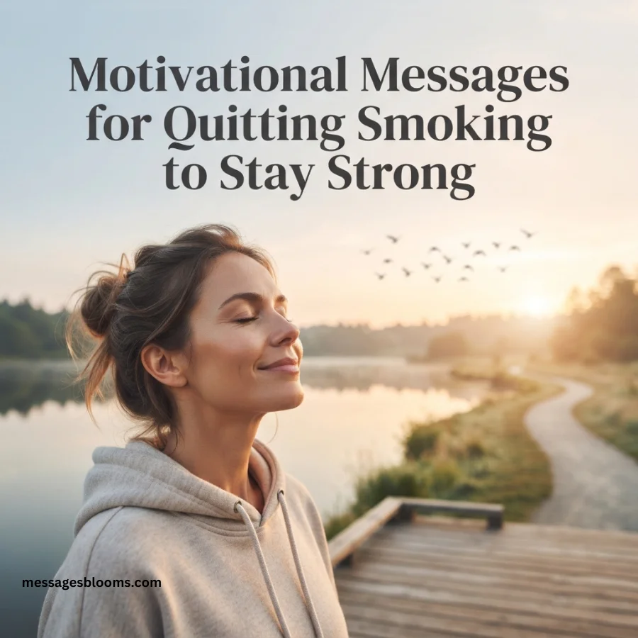 Motivational Messages for Quitting Smoking to Stay Strong
