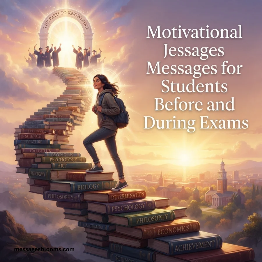 Motivational Messages for Students Before and During Exams