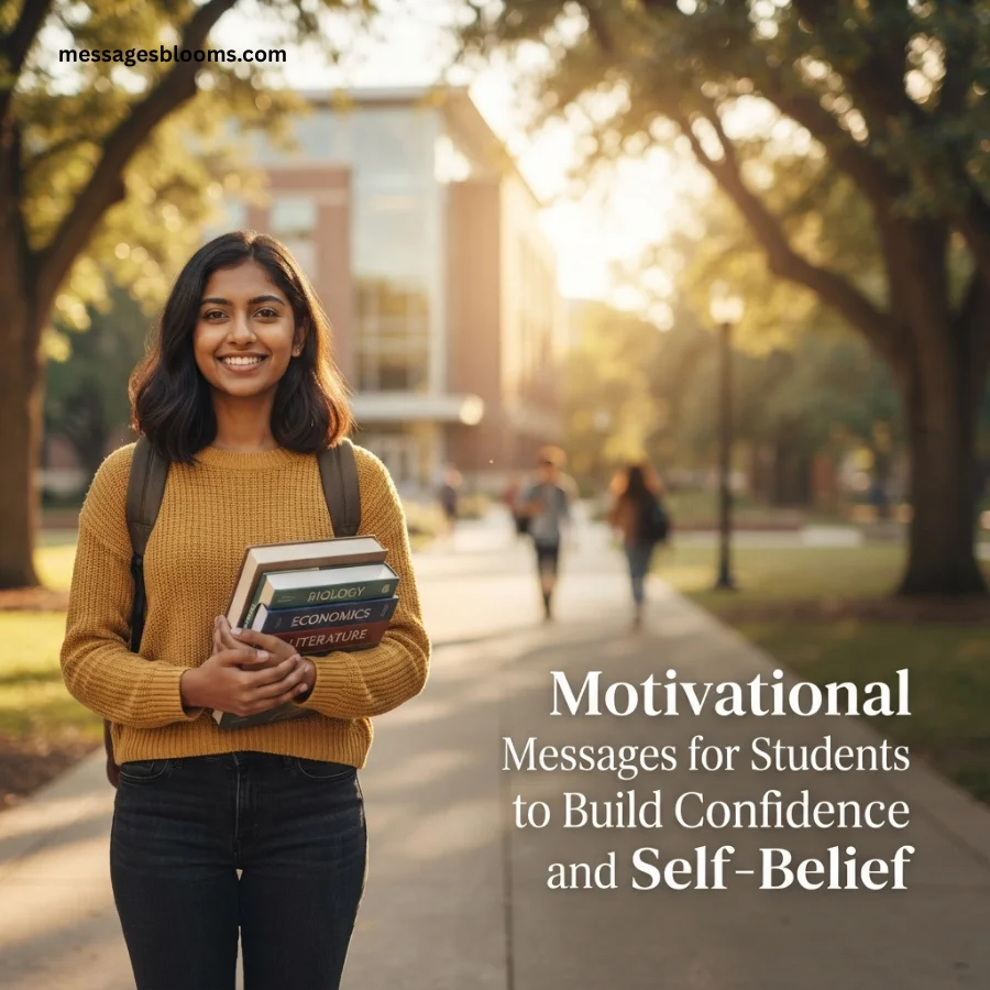 Motivational Messages for Students to Build Confidence and Self-Belief