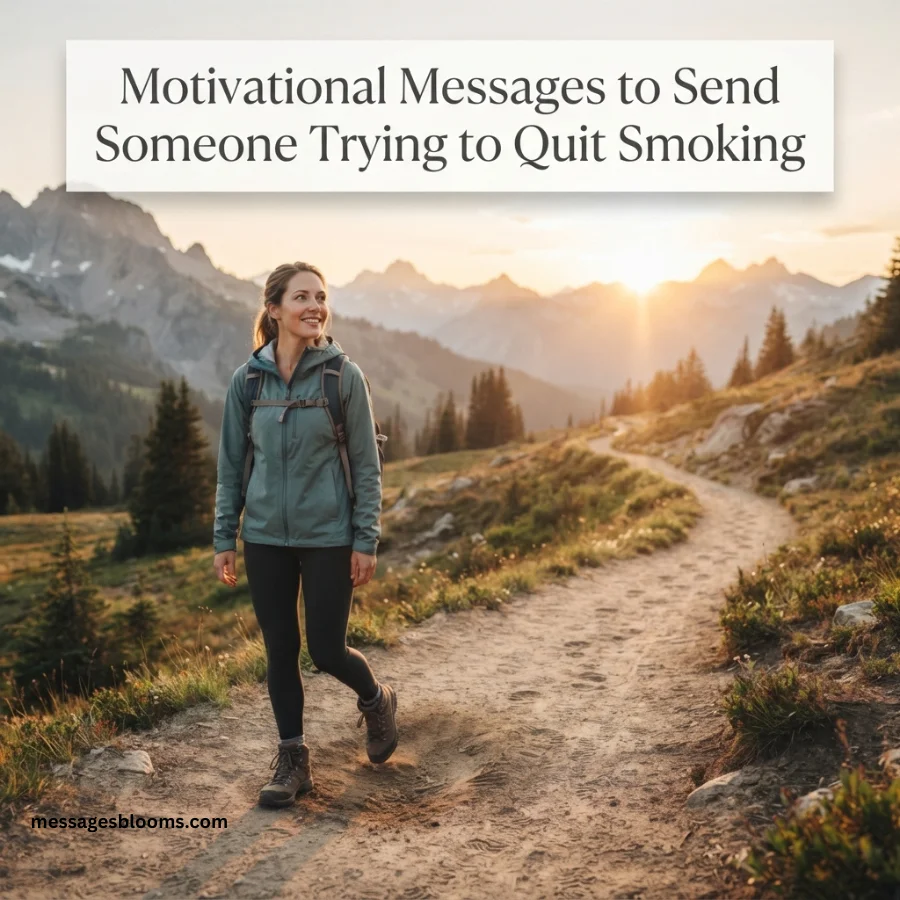 Motivational Messages to Send Someone Trying to Quit Smoking