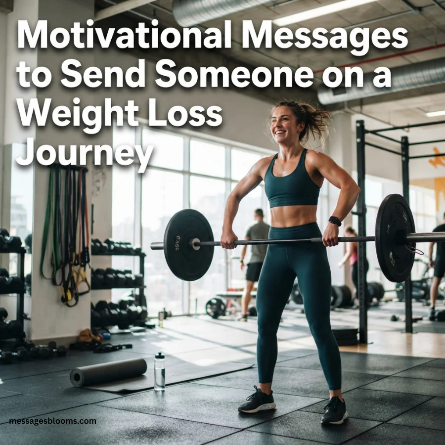 Motivational Messages to Send Someone on a Weight Loss Journey