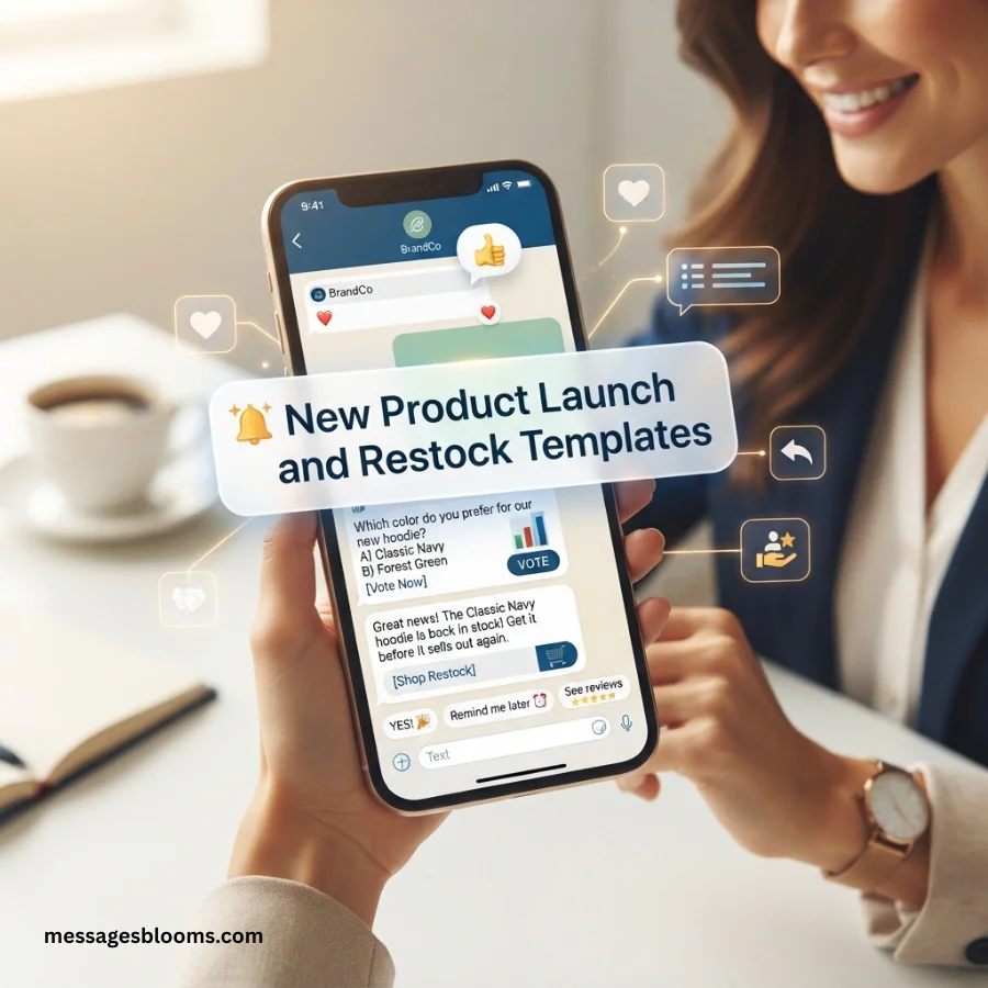 New Product Launch and Restock Templates
