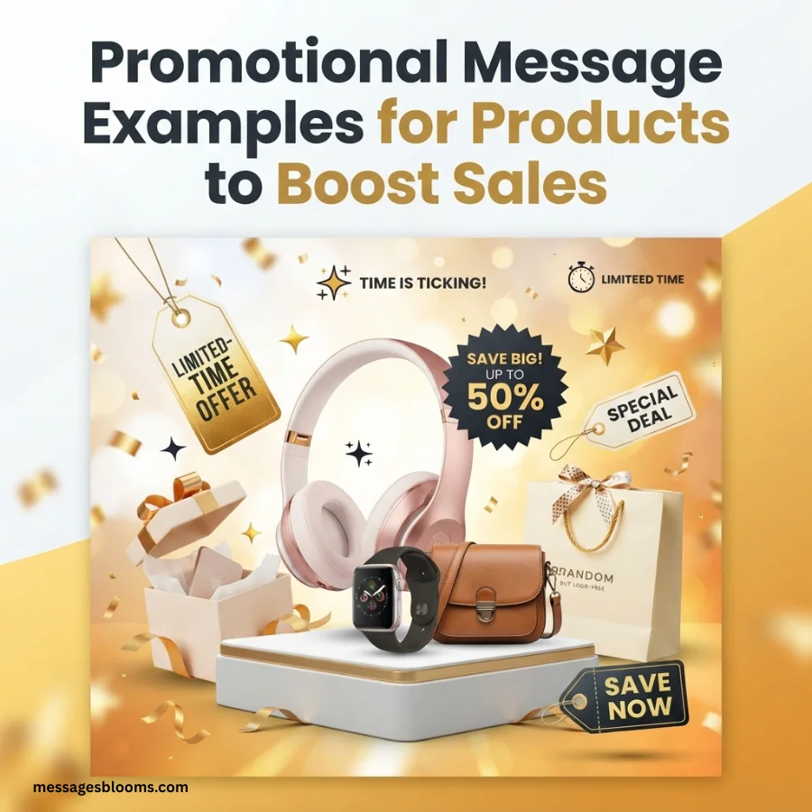Promotional Message Examples for Products to Boost Sales