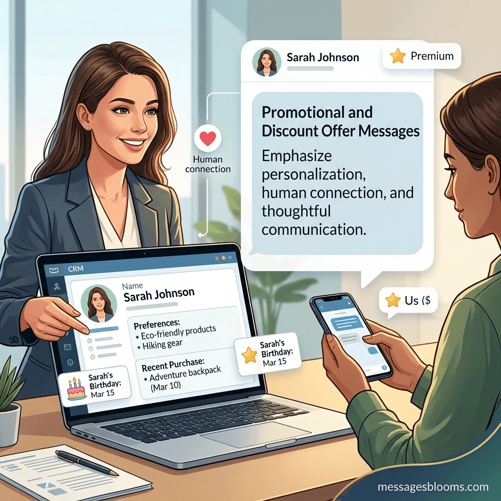 Promotional and Discount Offer Messages
