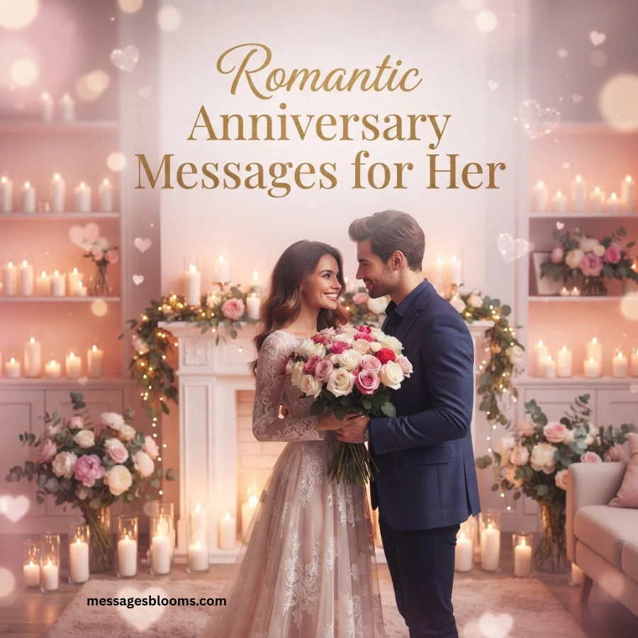 Romantic Anniversary Messages for Her