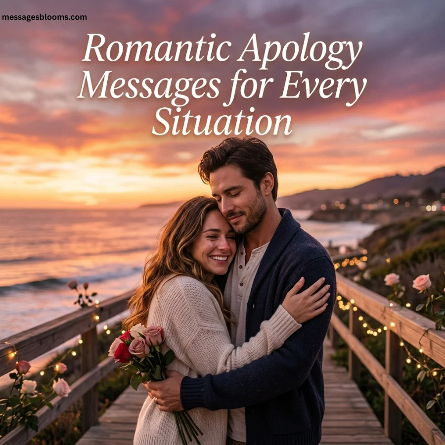 Romantic Apology Messages for Every Situation